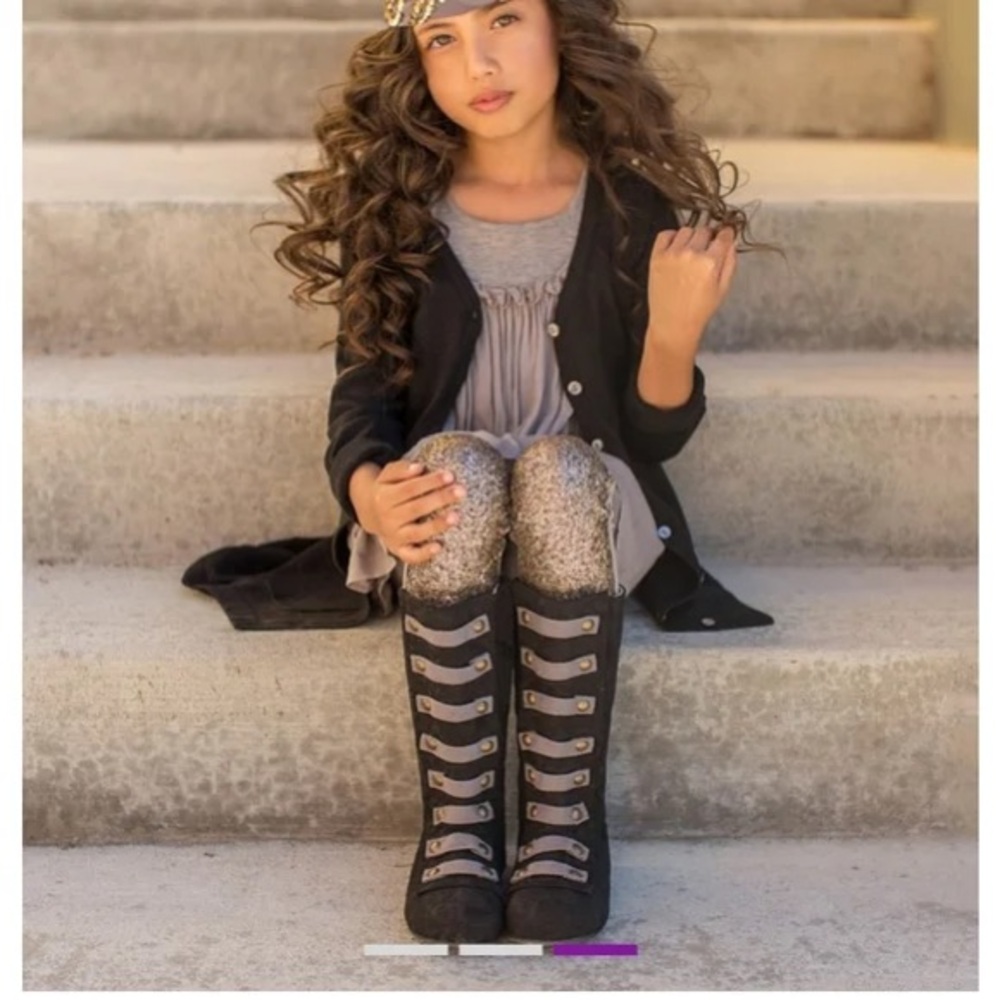 Joyfolie Black size 13 Leighton Kids Boots